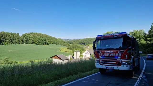 Die Einsatzleitung im Hirscchmanngraben lag bei der FF St. Stefan im Rosental.
