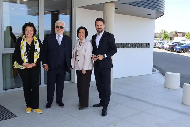 Ulrike Steinmassl, Alexander Grisenti, Stefanie Huber und Ludwig Stephan | Foto: MeinBezirk/Constance Haslberger