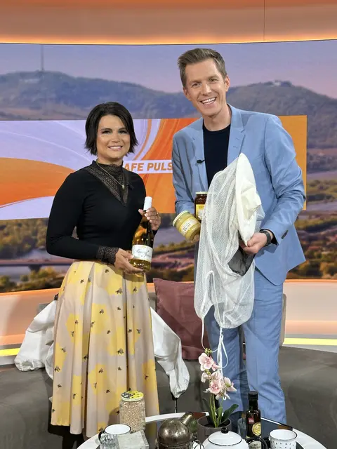 Astrid Kapeller von der Bio Imkerei Stögerer zu Gast im Frühstücksfernsehen | Foto: Bio Imkerei Stögerer