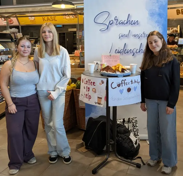 Die HLW-Schülerinnen standen auch beim WEZ in Bärnbach. | Foto: Sabine Spari