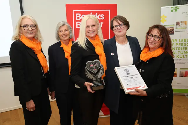 Salzburger Pflegepreis 2026: Gewonnen in der Kategorie „Pflegende Angehörige/Informelle Pflege“ hat "Nicht damit allein! Unterstützung für pflegende Angehörige" – ein LEADER-Projekt aus der „Biosphäre Lungau“ vom Soroptimist International Club Lungau/Tamsweg. | Foto: Franz Neumayr
