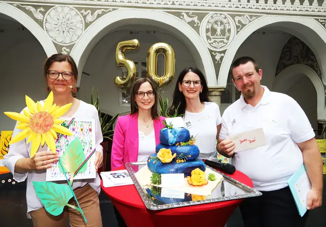Camphill Liebenfels feierte sein 50-jähriges Bestehen im St. Veiter Rathaushof. | Foto: Camphill Liebenfels