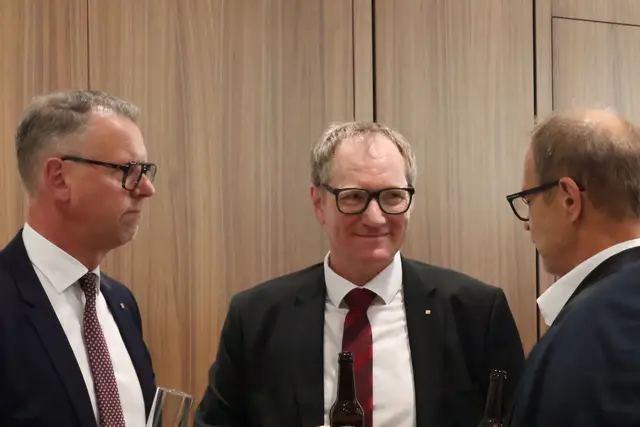 Stefan Sandberger, Leopold Hofinger und Günter Haslberger | Foto: MeinBezirk/Constance Haslberger