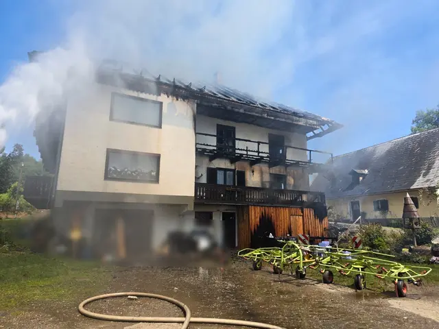 Foto: BR Felix Filipic, BFKdo Klagenfurt-Land und Gabi Lelja, FF Keutschach
