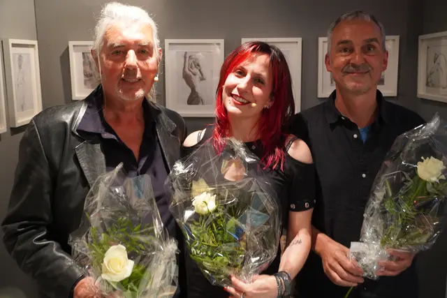 Οι Klaus Rohrmoser, Sabine Schletterer και Frajo KÃ¶hle παρείχαν μια αισθησιακή βραδιά τέχνης.