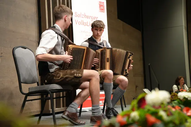 Harmonikaduo Kainhofer und Huber | Foto: Johannes Burger/Stadtgemeinde Bischofshofen