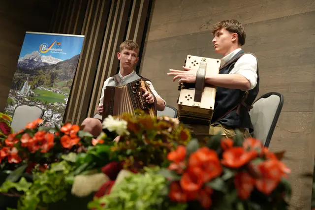 Harmonikaduo Kainhofer und Huber | Foto: Johannes Burger/Stadtgemeinde Bischofshofen
