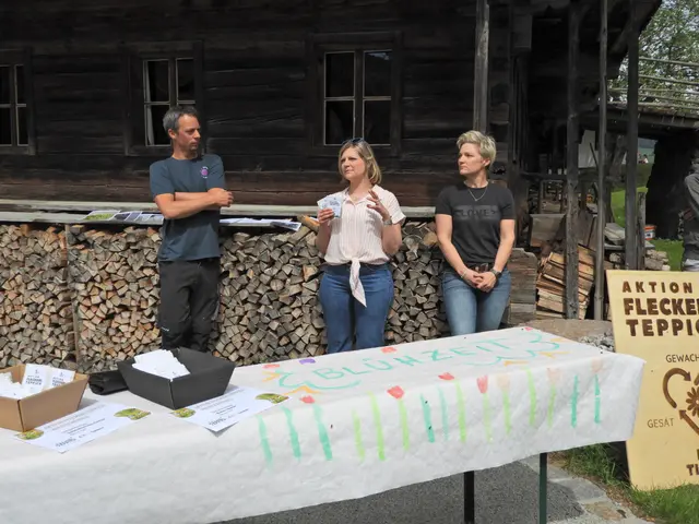 Alex Fuchs, Vizebgm.in Michaela Hausberger und Initiatorin Elfriede Klingler im Gespräch in der Wildschönau.  | Foto: Eberharter