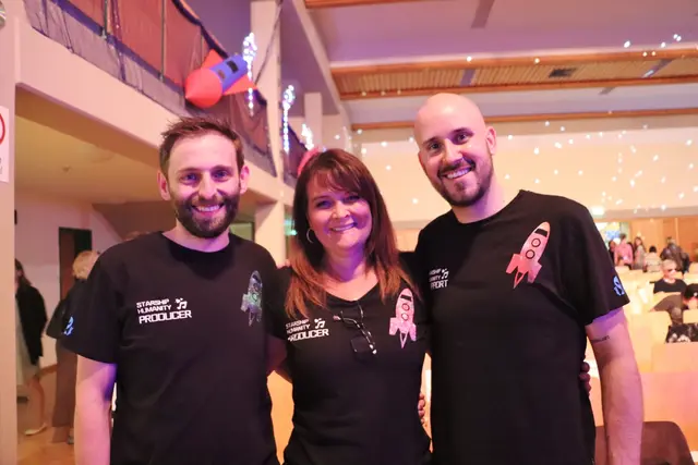 Kongeniales Trio: Dietmar Lischnig, Bettina Hochegger und Florian Knaller  | Foto: Edith Ertl