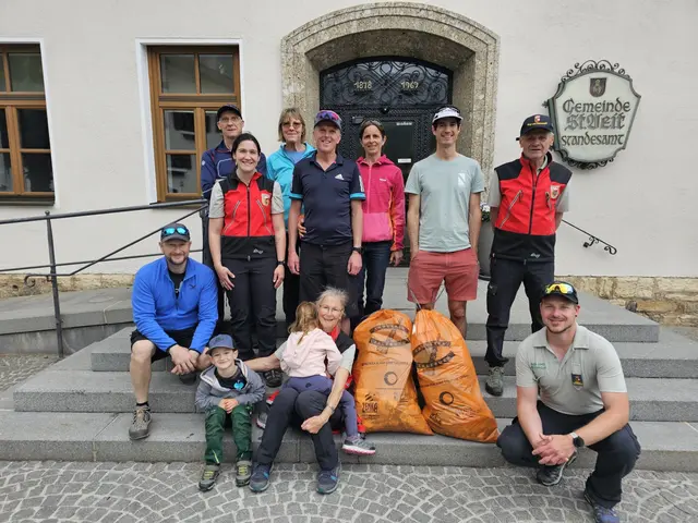 Sammelaktion in Goldegg und St. Veit