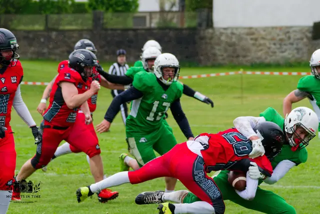 Die Defensive versuchte ihr Möglichstes | Foto: Rebecca Zack