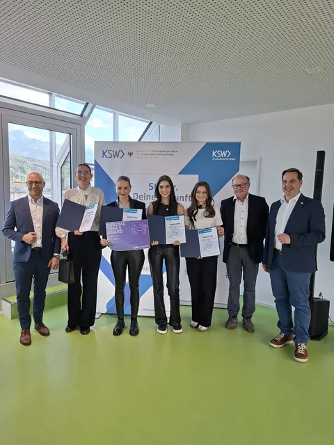 HLW holt 2. Platz beim Diploma Thesis Award