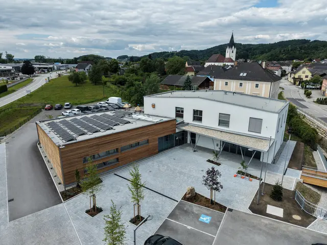 Blick auf neues Gemeindezentrum | Foto: Albert Kern/BGBTV