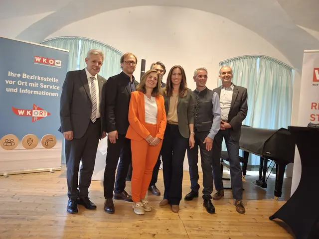 Hermann Hauer, Bernhard Dissauer-Stanka, Monika Eisenhuber, Martin Rohl, Mariella Klement-Kapeller, Günter Brentrup und Andreas Kornherr. | Foto: WKNÖ