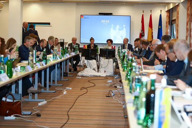Die Landesenergiereferentinnen und -referentenkonferenz fand im Seehotel Rust statt.  | Foto: Landesmedienservice Burgenland