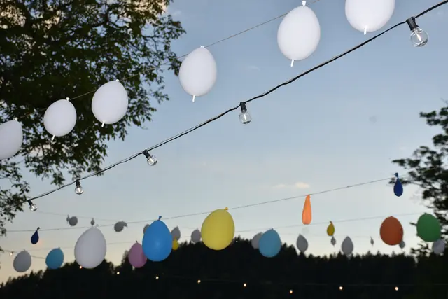 Als schrägste Party des Jahres angekündigt, stieg am Erlebnishof Steinkellnergut das Event als Gartenfest mit bunt gekleideten und fröhlichen Menschen. | Foto: Robert Zinterhof