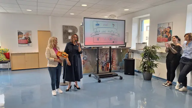 Karola Sakotnik bei ihrem Vortag. | Foto: Katrin Stiper-Mauhart
