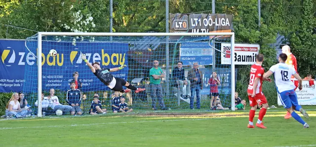 "Tooooooor": Wichtiger Treffer im Match Ischl vs. Gschwandt. | Foto: Hörmandinger