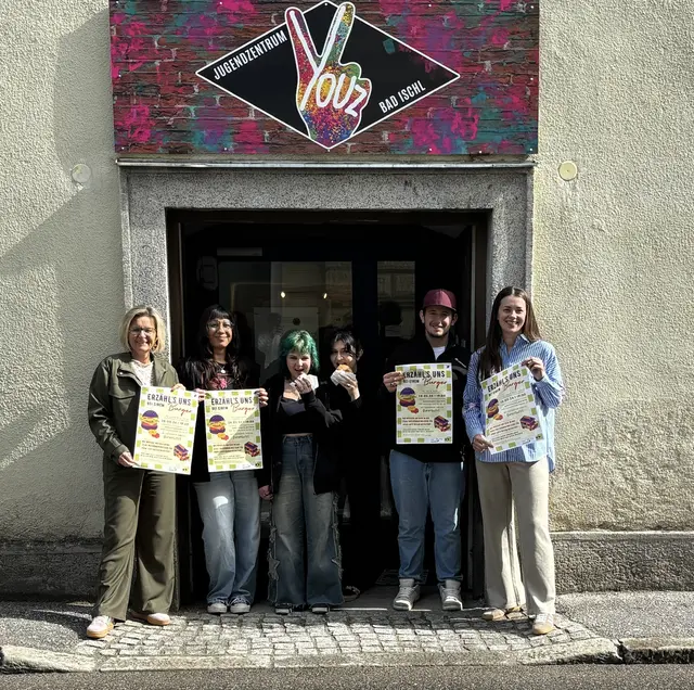 "Erzähl’s uns bei einem Burger!" findet am 28. Mai im Jugendzentrum Bad Ischl statt. | Foto: Gde. Bad Ischl
