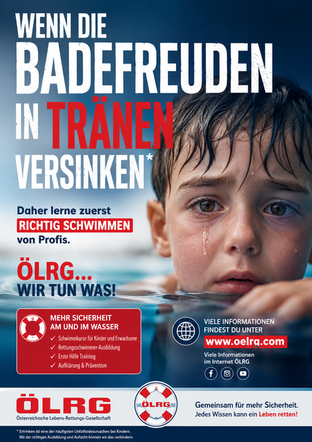 Wenn Badefreuden in Tränen versinken