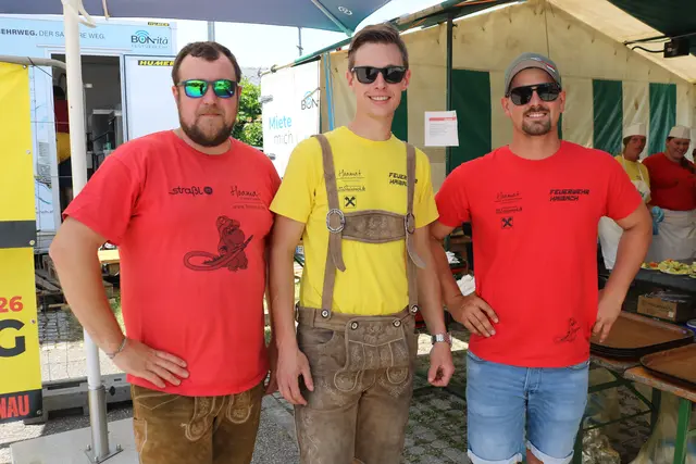 Gute Stimmung beim Pfingstfrühschoppen: Haibach lud zum gemütlichen Beisammensein