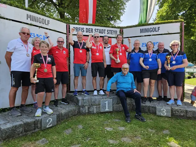 Polizei-SV-Steyr-Minigolfer feiern großartige Erfolge