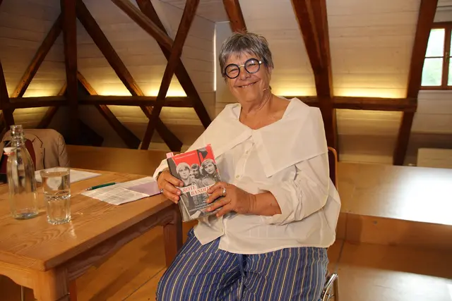 Wilhelmine Goldmann präsentierte im Mozarthaus ihr Buch.