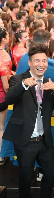 Der stolze Trainer Filip Kočiš. | Foto: Hot Rock Dancers