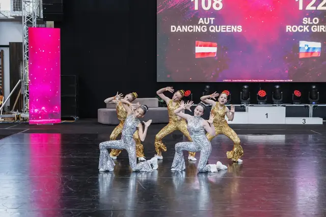Die Youngstars überzeugten mit einer starken Leistung. | Foto: Hot Rock Dancers