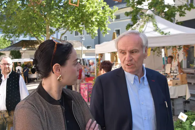 Ein Gespräch mit spannenden Einblicken einer spannenden und sympathischen Persönlichkeit. | Foto: MeinBezirk/Michaela Erlacher