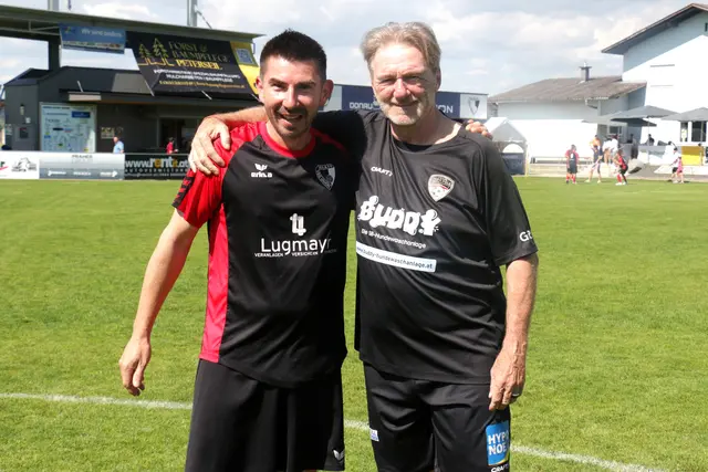 Rudolf Dornik mit Andreas Ogris | Foto: Karl Buchmayr