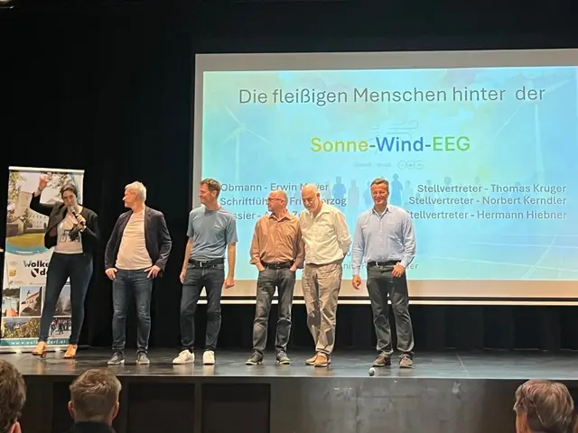 Die Informationsveranstaltung bot Einblicke in das Modell der Energiegemeinschaft. | Foto: Hiebner