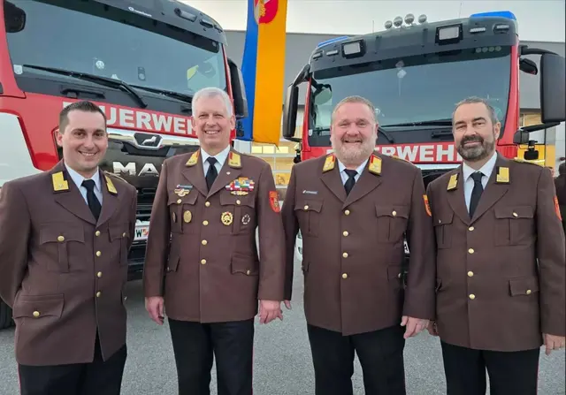 Dominik Golser, Josef Fuchsberger, Rudolf Katzengruber und Florian Kammerhuber | Foto: Zarl