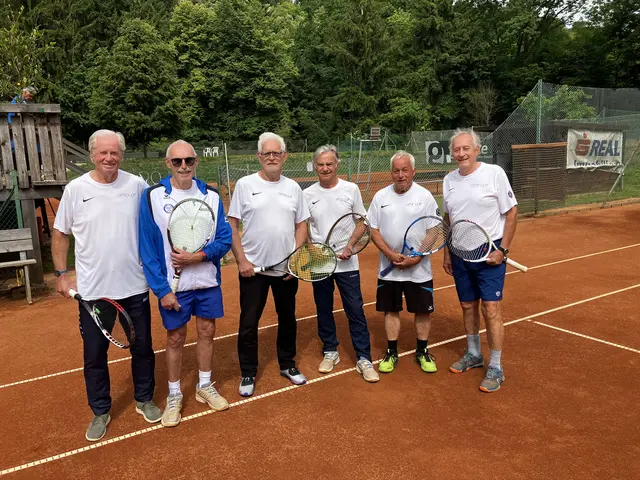 Herren 70+ Mannschaft feiert ihren ersten Sieg in der höchsten Liga