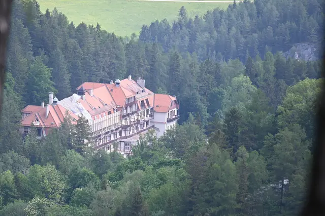 Kurhaus, wird saniert