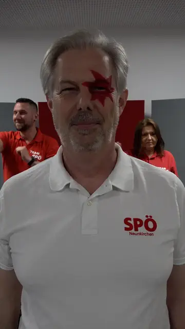 Günther Kautz auf den Spuren des Songcontests. | Foto: SPÖ Neunkirchen