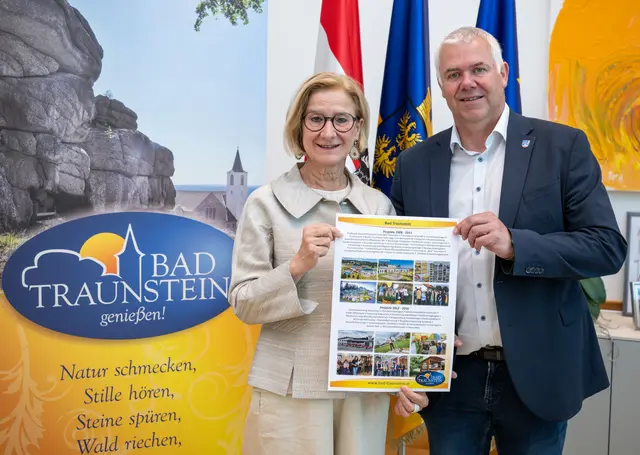 Marktgemeinde Bad Traunstein als Vorbild für Europa