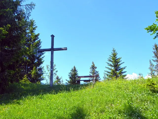 Gipfelkreuz am Kreuzschober.