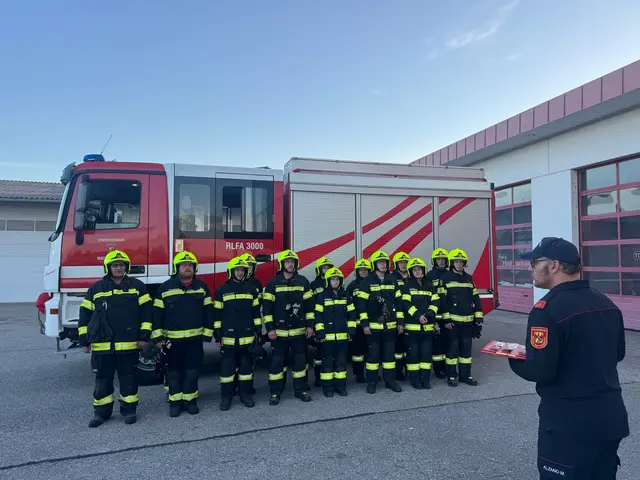 Beide Gruppen zeigten ihr Können und absolvierten die Branddienstleistungsprüfung innerhalb der vorgegebenen Zeit erfolgreich.  | Foto: Feuerwehr Mattersburg
