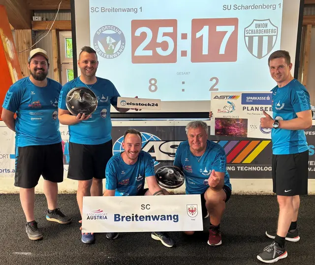 Breitenwang gewinnt Heimspiel gegen SU Schardenbeg I mit 8:2