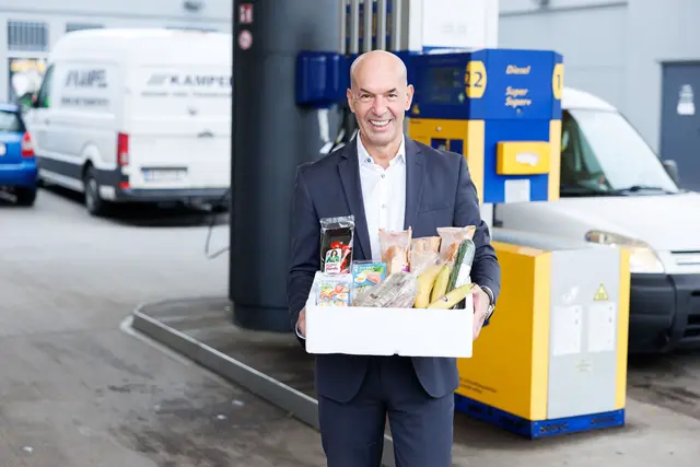 Wiener Tankstellen spenden Essen an soziale Einrichtungen