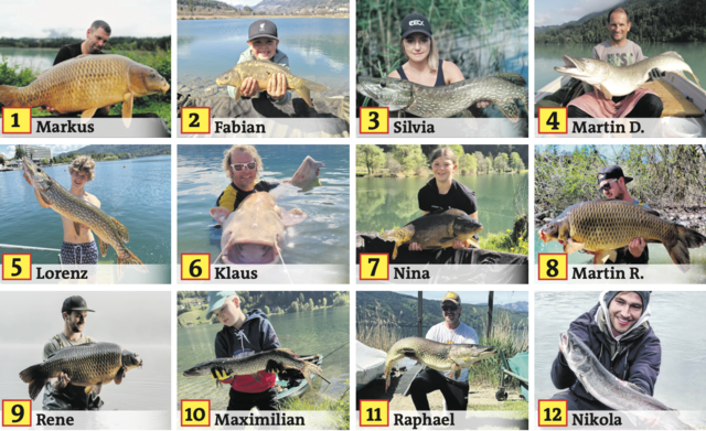 [Anzeige] Das sind die Fischfang Top 12