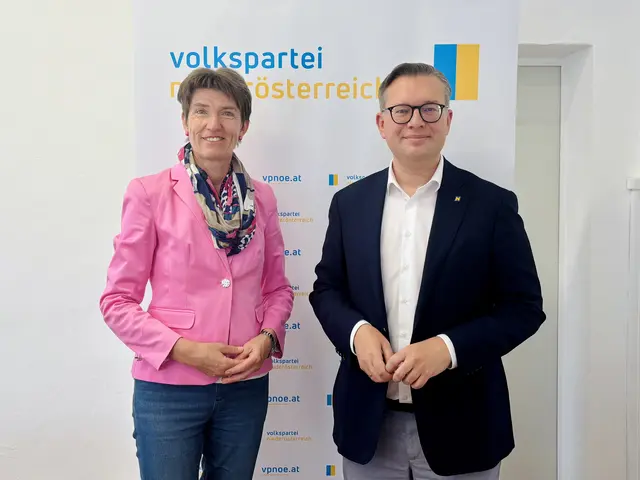 Martina Diesner-Wais und Matthias Zauner. | Foto: MeinBezirk/Pilz