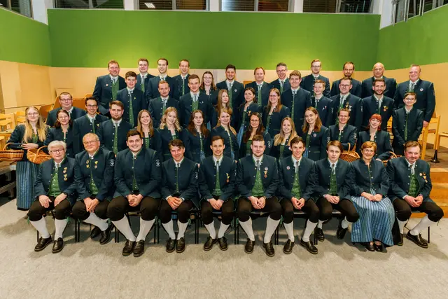 Die Mitglieder des Musikvereins Schönbach | Foto: MV Schönbach