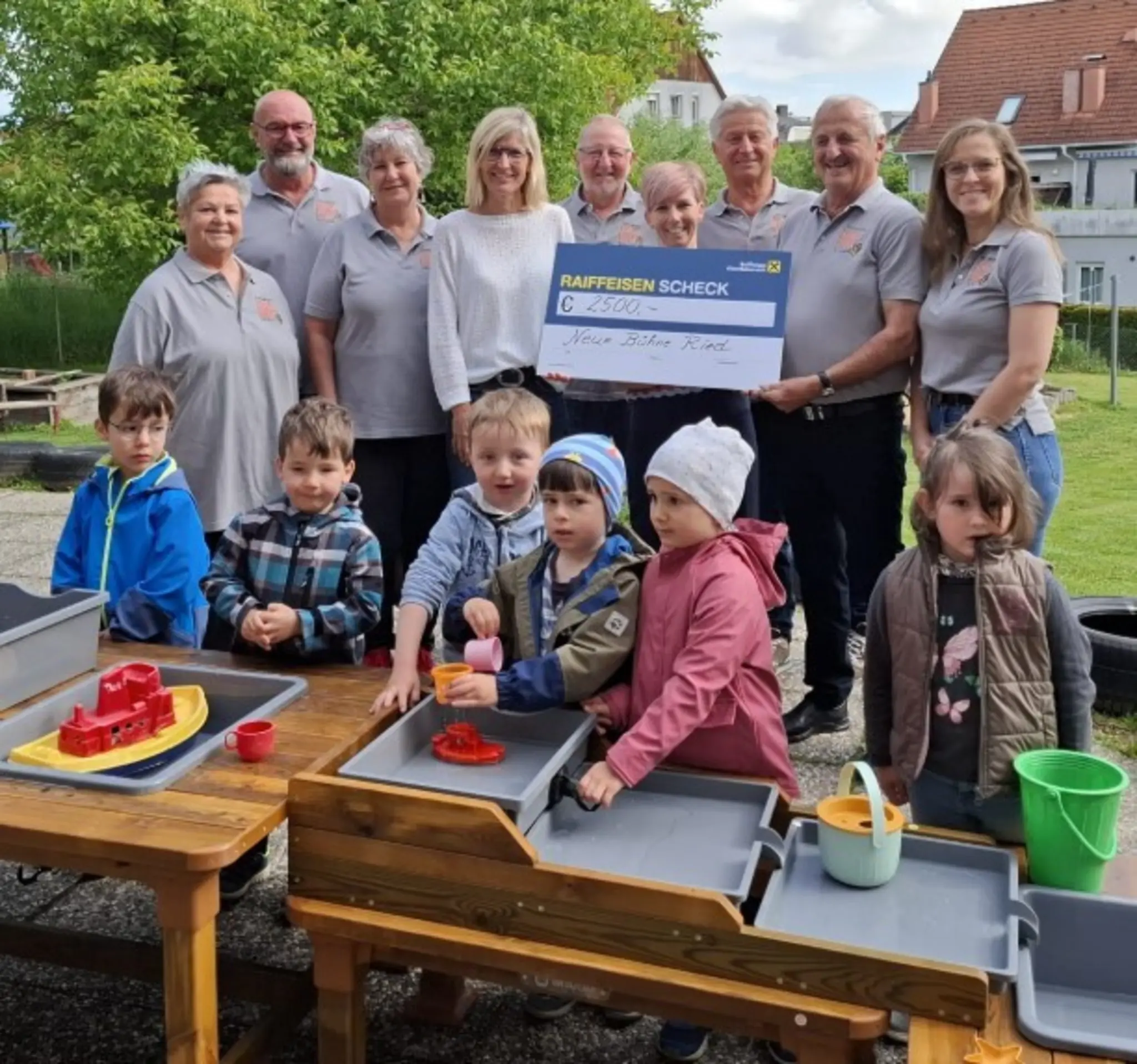 Spendable Theatergruppe: „Neue Bühne Ried“ übergab 2.500 Euro an ...