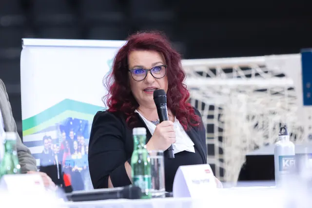 Claudia Schönbacher (KFG) wollte mit Sicherheitsthemen punkten.  | Foto: Konstantinov