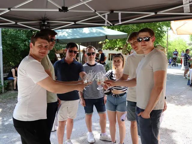 Ein Kellerfest bei Kaiserwetter