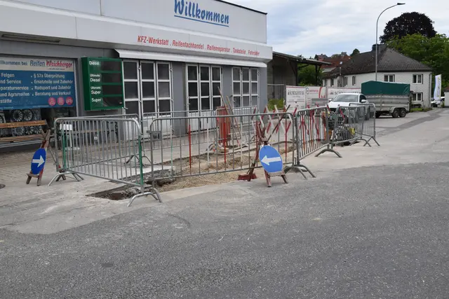 Achtung Baustelle: Im Bezirk Scheibbs wird während des Sommers felißig gebuddelt. | Foto: Roland Mayr/MeinBezirk Scheibbs