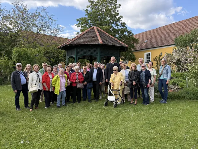 Die Vösendorfer Reisegruppe im Lilienhof. | Foto: Marktgemeinde Lanzenkirchen
