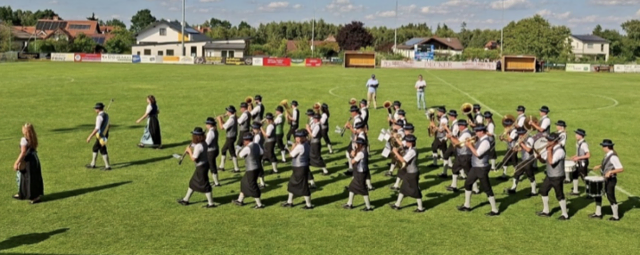 Marschmusikbewertung in Schweiggers 2025 | Foto: MV Rappottenstein